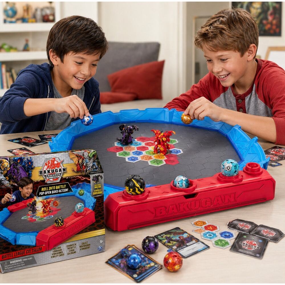 Bakugan Armored Alliance Battle League Coliseum NIB 2020 Spin Master Arena Game